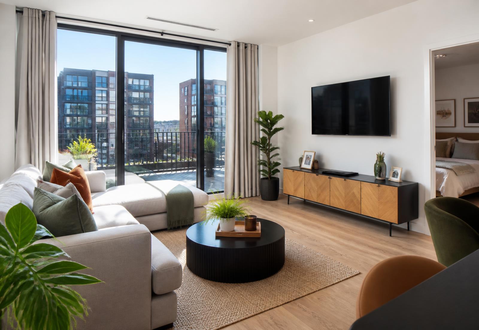 Well presented UK rental interior